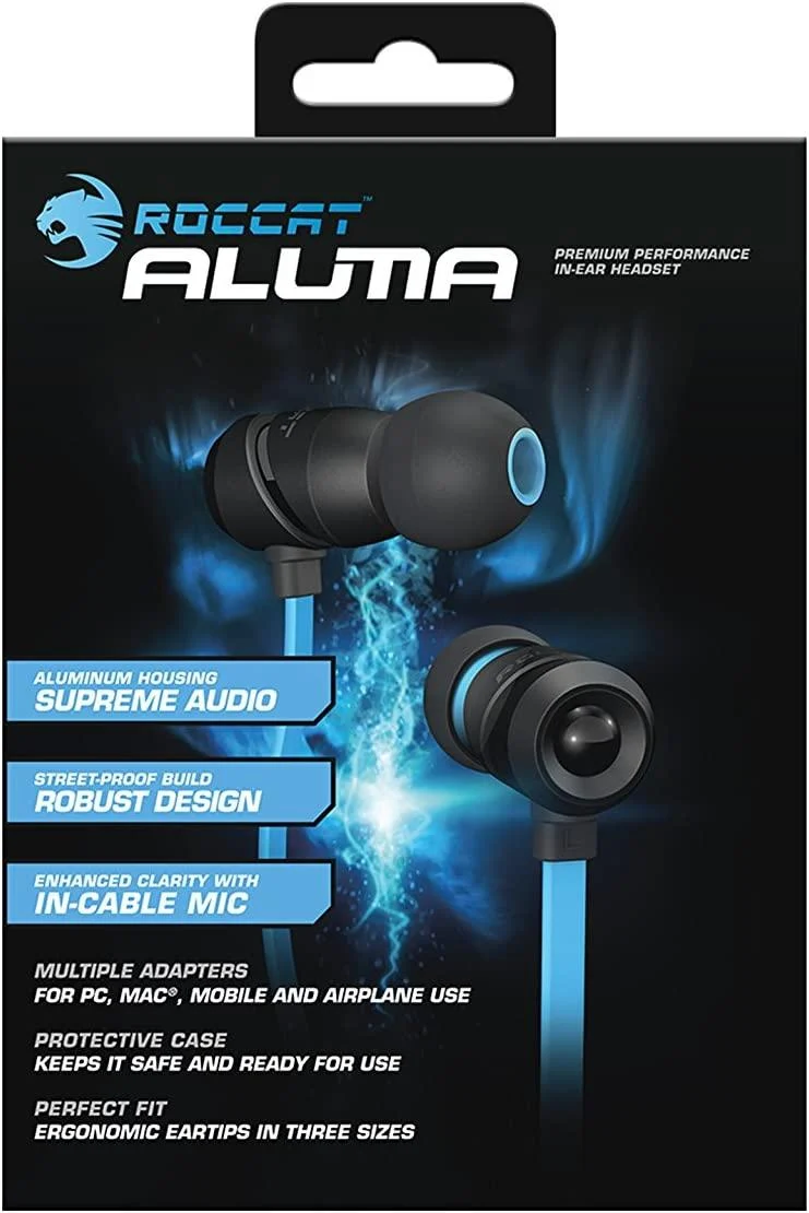 Roccat Aluma Premium Performance In-Ear Headset (ROC-14-210-AS)