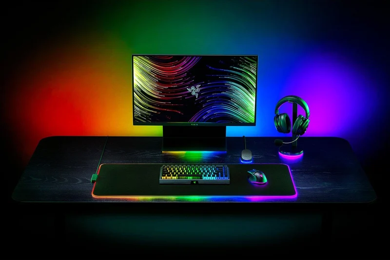 Razer Strider Chroma Hybrid Gaming Mouse Mat Extended (900mm X 370mm)