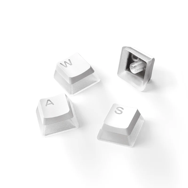 Steelseries Prismcaps Universal Double Shot PBT Keycaps (White) (PN60203)