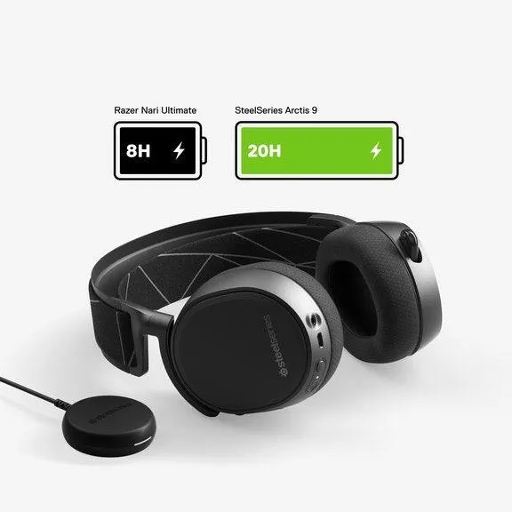 Steelseries Arctis 9 Dual Wireless Gaming Headset (PN61484)