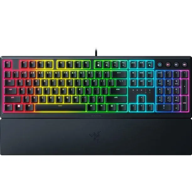 Razer Ornata V3 Low Profile Mecha-Membrane RGB Gaming Keyboard