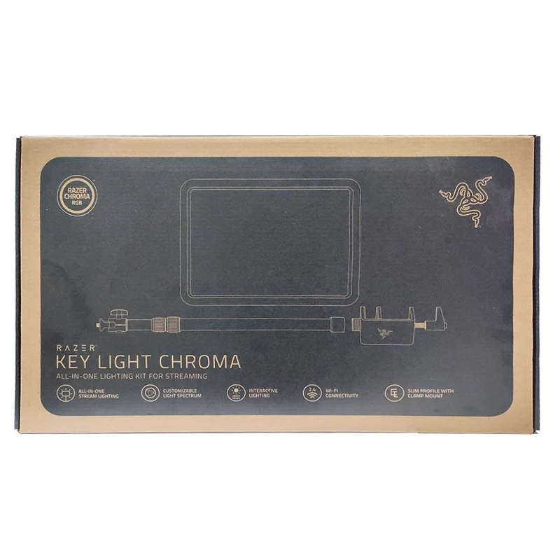 RAZER KEY LIGHT CHROMA ALL-IN-ONE LIGHTING KIT FOR STREAMING