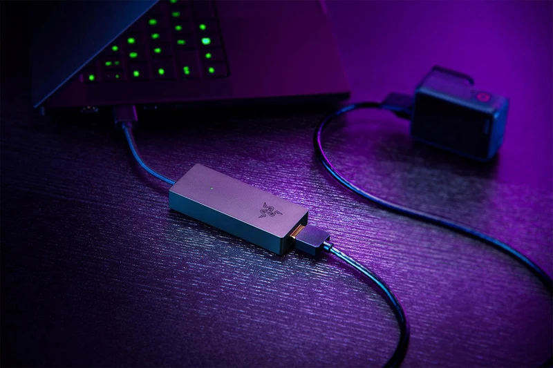 Razer Ripsaw X USB Capture Card with Camera Connection for Full 4K Streaming