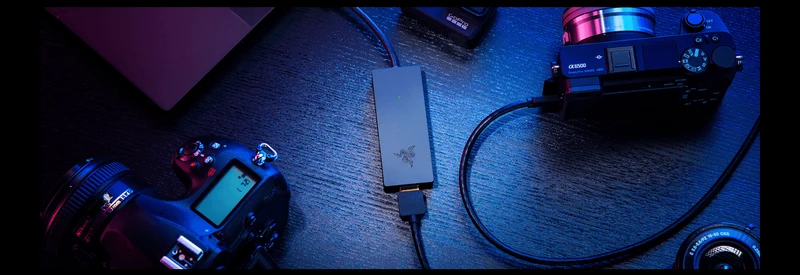 Razer Ripsaw X USB Capture Card with Camera Connection for Full 4K Streaming