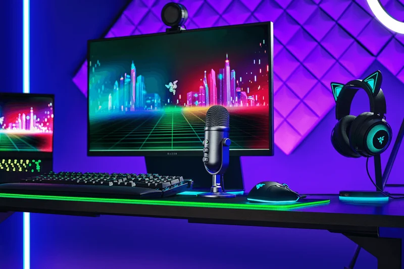 RAZER SEIREN V2 PRO PROFESSIONAL GRADE USB MICROPHONE FOR STREAMERS
