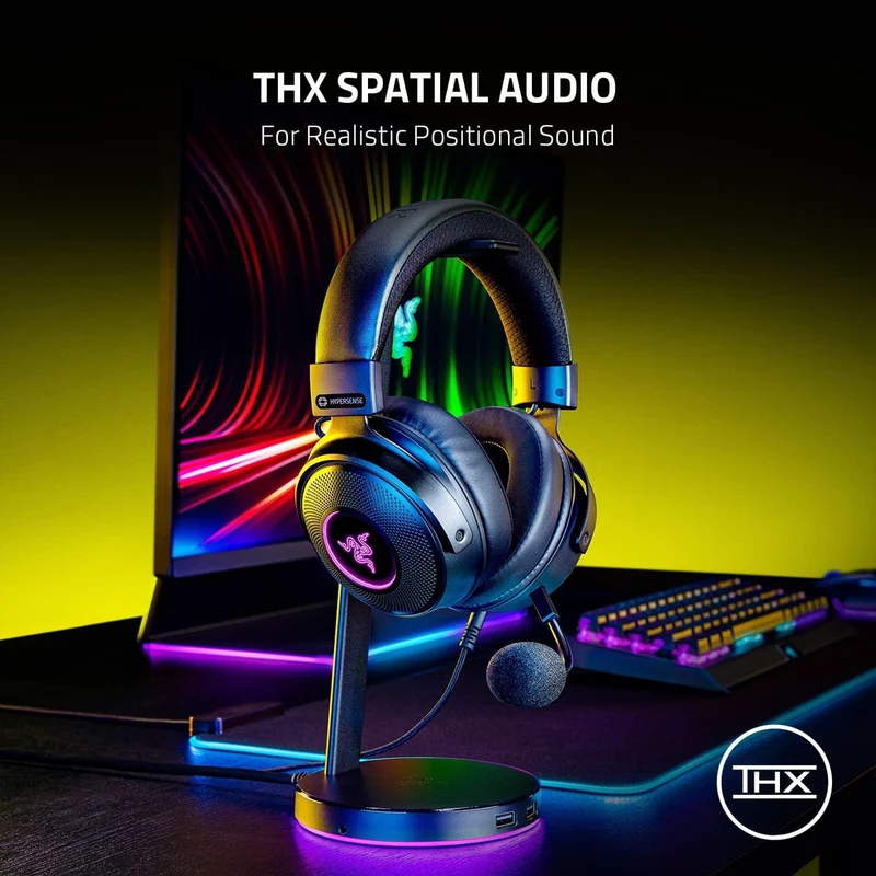 Razer Kraken V3 Hypersense Wired USB Gaming Headset With Haptic Technology