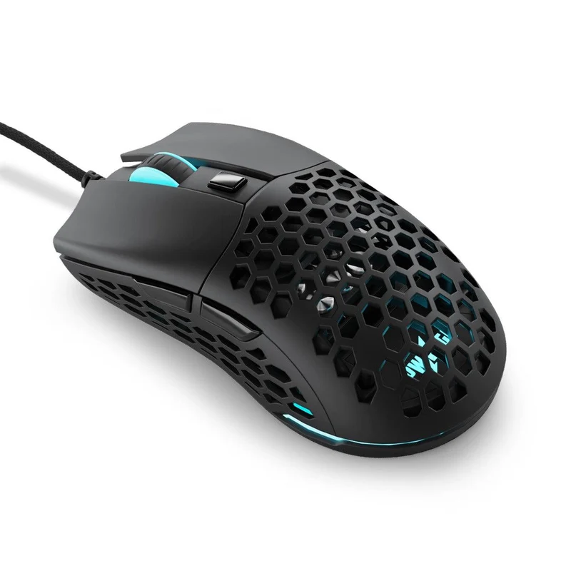 PWNAGE Ultra Custom Symm 2 Wired RGB Gaming Mouse Honeycomb Sides (Black) (W-UC-S-2-H-B)