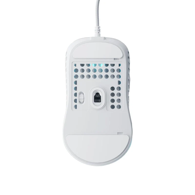 PWNAGE Ultra Custom Symm Wired RGB Gaming Mouse Honeycomb Sides (White) (W-UC-S-H-W)