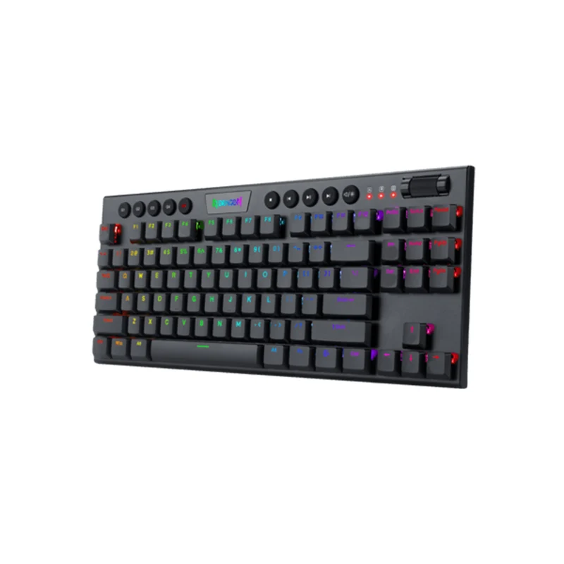 Redragon Horus TKL Wired RGB Mechanical Black Keyboard (Dust-Proof Red Switch) (K622-RGB)