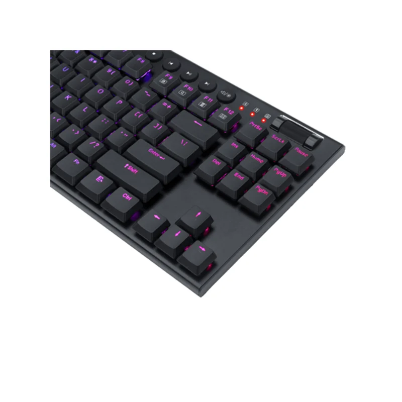 Redragon Horus TKL Wired RGB Mechanical Black Keyboard (Dust-Proof Red Switch) (K622-RGB)