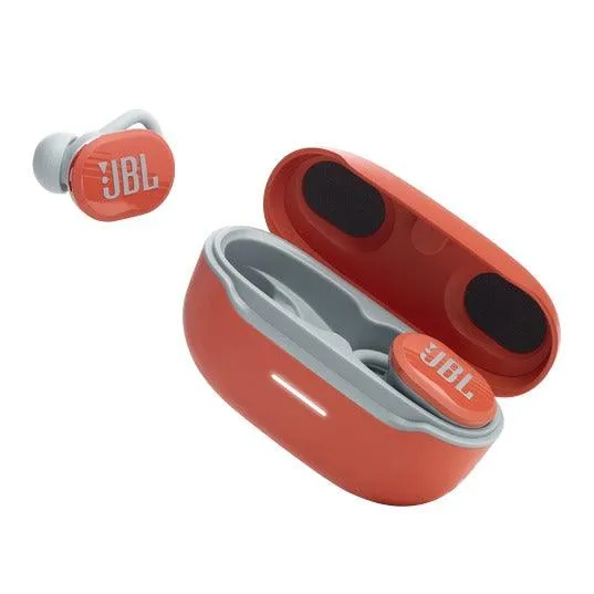 JBL Endurance Race TWS Waterproof Active Sport Earbuds (Coral)