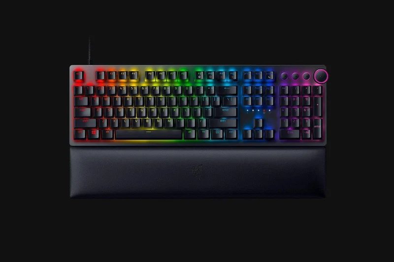 Razer Huntsman V2 Optical Gaming Keyboard (Clicky Purple Switch)