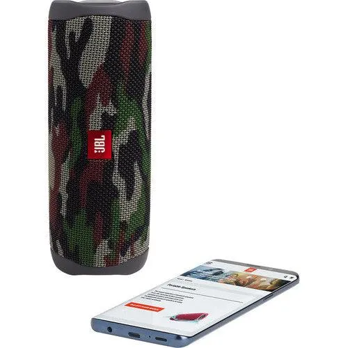 JBL Flip 5 Portable Waterproof Speaker (Squad)