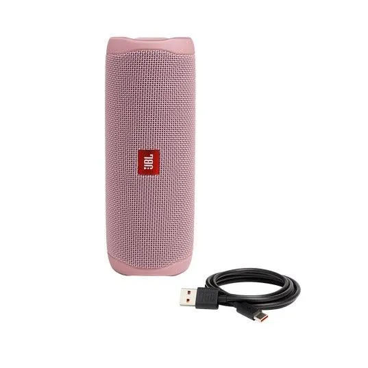 JBL Flip 5 Portable Waterproof Speaker (Pink)