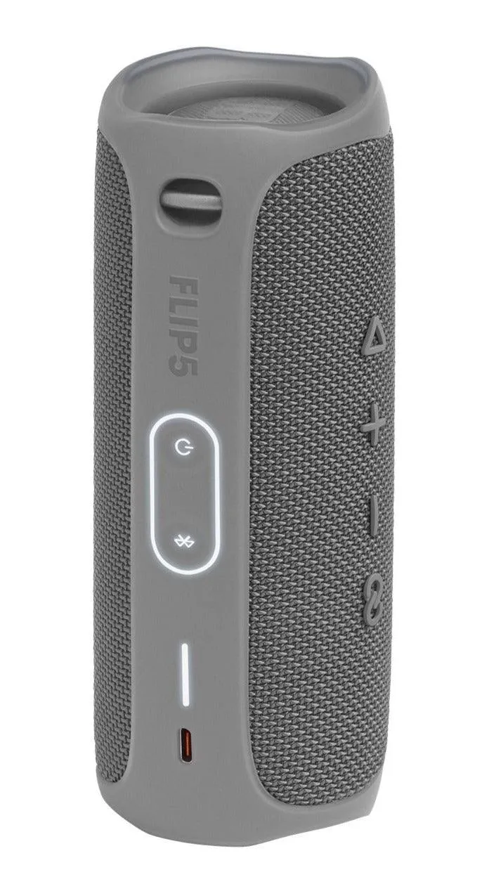 JBL FLIP 5 PORTABLE WATERPROOF SPEAKER (GRAY)