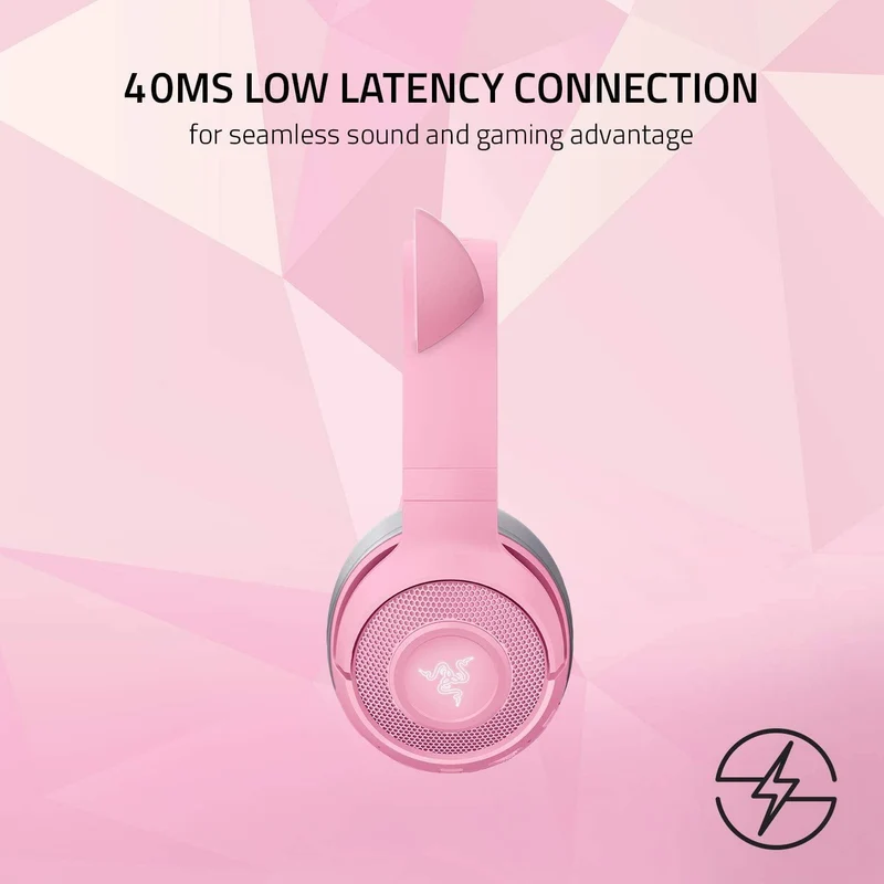 Razer Kraken BT Kitty Edition Wireless Bluetooth Headset (Quartz)