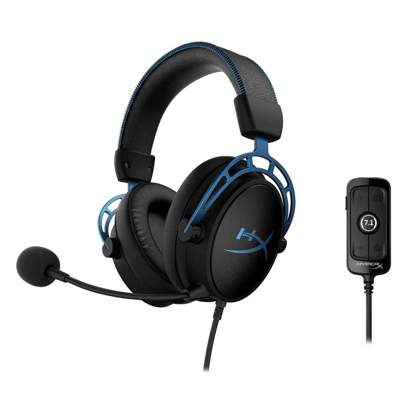 HyperX Cloud Alpha S Gaming Headset (Black/Blue) (4P5L3AA)
