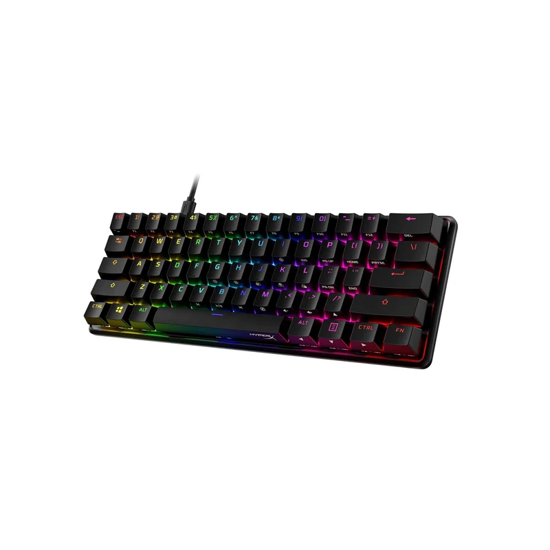 Hyperx Alloy Origins 60 RGB Mechanical Gaming Keyboard (Black) (Aqua Tactile Switch)