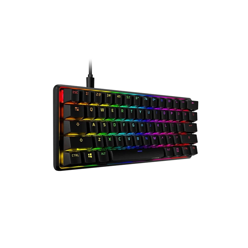 Hyperx Alloy Origins 60 RGB Mechanical Gaming Keyboard (Black) (Aqua Tactile Switch)