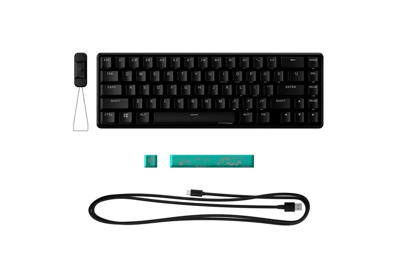 HYPERX Alloy Origins 65 RGB Mechanical Gaming Keyboard (Aqua Tactile Switch)