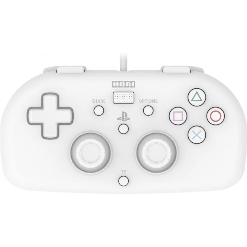 PS4 Hori Wired Controller Light White JPN (PS4-102)
