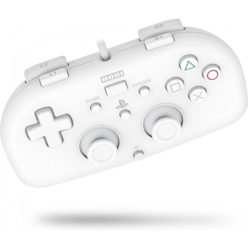 PS4 Hori Wired Controller Light White JPN (PS4-102)