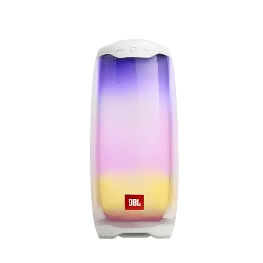 JBL Pulse 4 Portable Bluetooth Speaker (White)