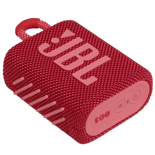 JBL Go 3 Portable Bluetooth Speaker (Blue, Green, Yellow, Red, Black, Black Orange, White, Teal, Blue Pink, Pink, Orange, Grey)