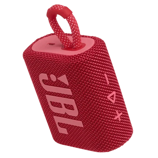 JBL Go 3 Portable Bluetooth Speaker (Blue, Green, Yellow, Red, Black, Black Orange, White, Teal, Blue Pink, Pink, Orange, Grey)