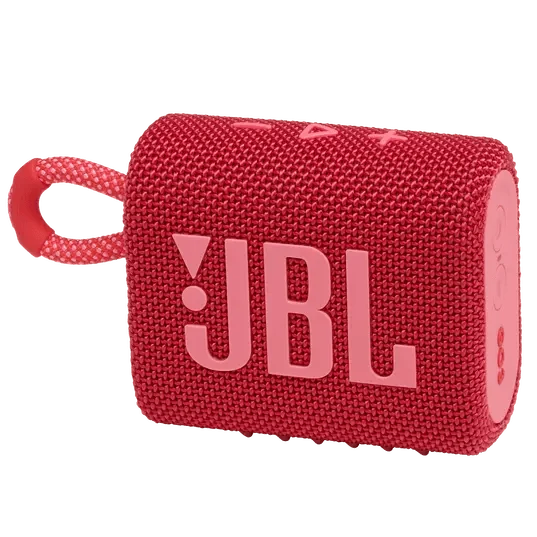 JBL Go 3 Portable Bluetooth Speaker (Blue, Green, Yellow, Red, Black, Black Orange, White, Teal, Blue Pink, Pink, Orange, Grey)