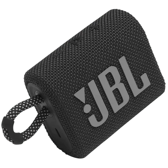 JBL Go 3 Portable Bluetooth Speaker (Blue, Green, Yellow, Red, Black, Black Orange, White, Teal, Blue Pink, Pink, Orange, Grey)