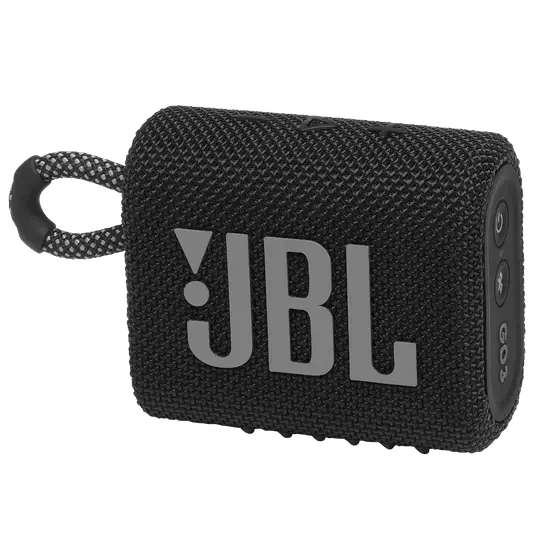 JBL Go 3 Portable Bluetooth Speaker (Blue, Green, Yellow, Red, Black, Black Orange, White, Teal, Blue Pink, Pink, Orange, Grey)