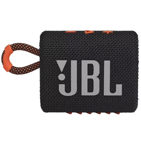 JBL Go 3 Portable Bluetooth Speaker (Blue, Green, Yellow, Red, Black, Black Orange, White, Teal, Blue Pink, Pink, Orange, Grey)