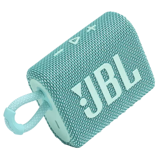 JBL Go 3 Portable Bluetooth Speaker (Blue, Green, Yellow, Red, Black, Black Orange, White, Teal, Blue Pink, Pink, Orange, Grey)