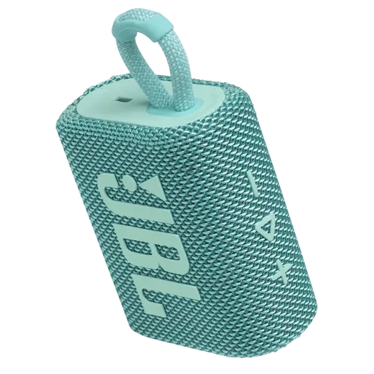 JBL Go 3 Portable Bluetooth Speaker (Blue, Green, Yellow, Red, Black, Black Orange, White, Teal, Blue Pink, Pink, Orange, Grey)