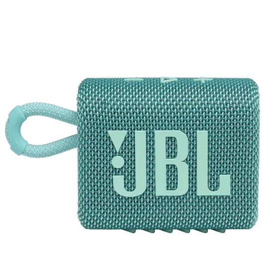 JBL Go 3 Portable Bluetooth Speaker (Blue, Green, Yellow, Red, Black, Black Orange, White, Teal, Blue Pink, Pink, Orange, Grey)