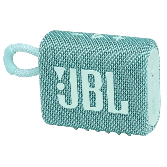 JBL Go 3 Portable Bluetooth Speaker (Blue, Green, Yellow, Red, Black, Black Orange, White, Teal, Blue Pink, Pink, Orange, Grey)