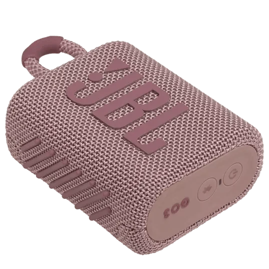 JBL Go 3 Portable Bluetooth Speaker (Blue, Green, Yellow, Red, Black, Black Orange, White, Teal, Blue Pink, Pink, Orange, Grey)