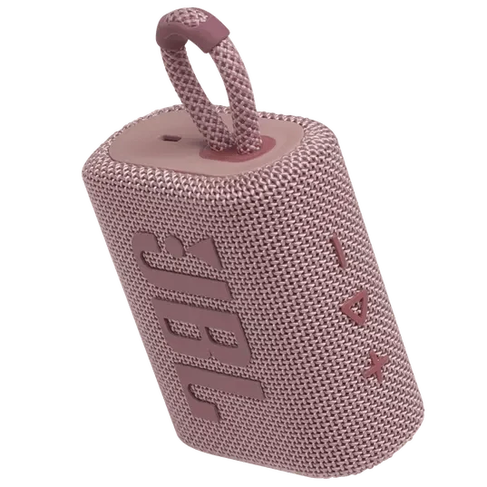 JBL Go 3 Portable Bluetooth Speaker (Blue, Green, Yellow, Red, Black, Black Orange, White, Teal, Blue Pink, Pink, Orange, Grey)