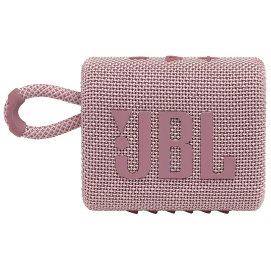 JBL Go 3 Portable Bluetooth Speaker (Blue, Green, Yellow, Red, Black, Black Orange, White, Teal, Blue Pink, Pink, Orange, Grey)