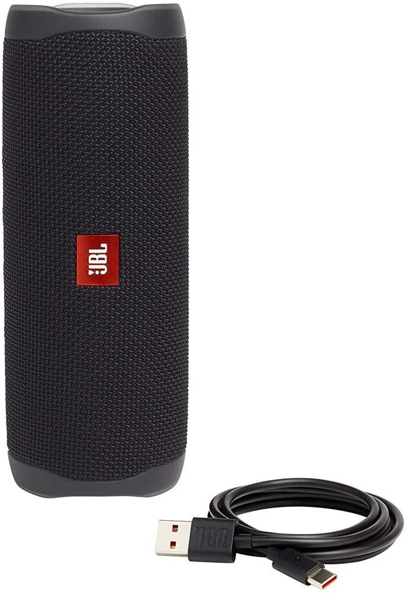 JBL Flip 5 Portable Waterproof Speaker (Black)