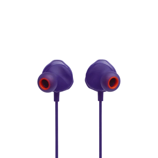 JBL Quantum 50 Wired In-Ear Gaming Headset W/ Volume Slider & Mic Mute (Purple)