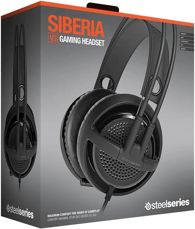 Steelseries Siberia V3 Gaming Headset Black (PN61357)