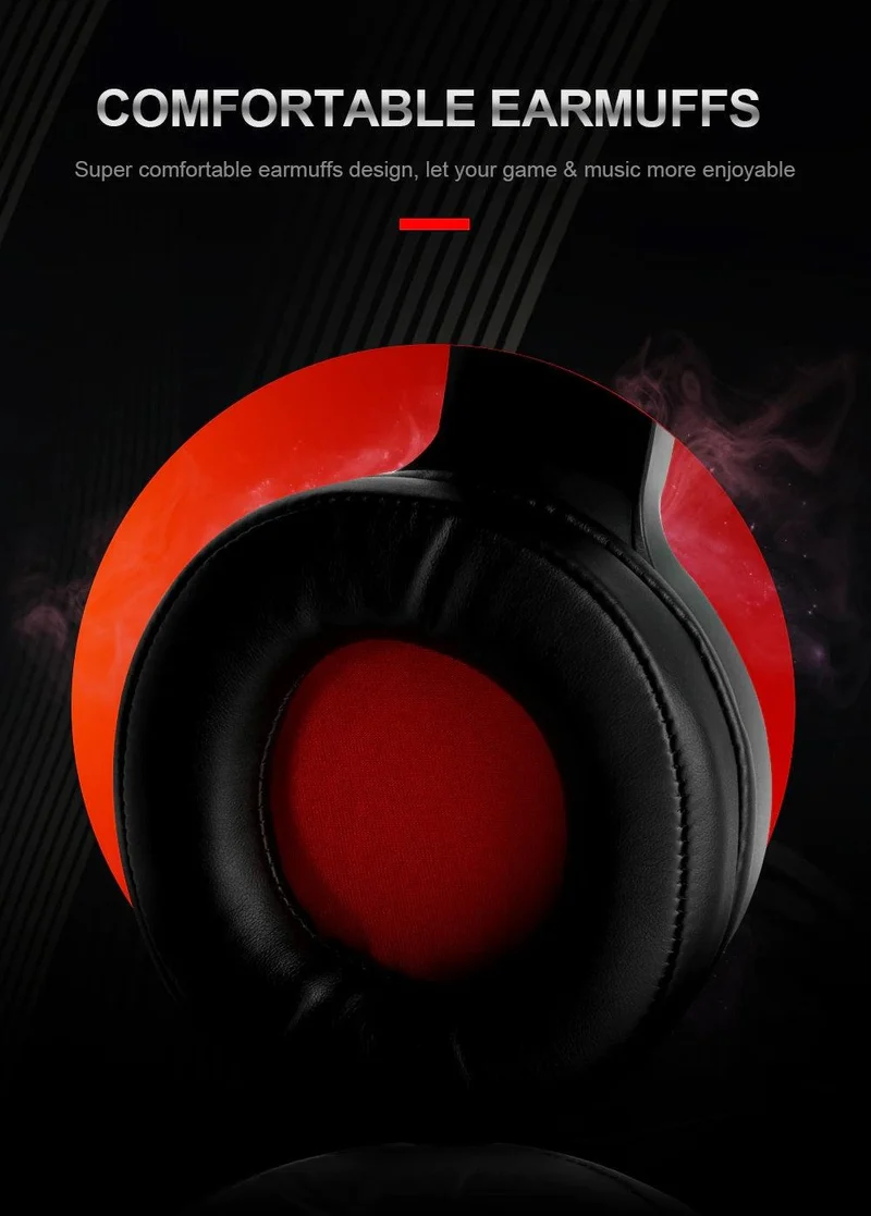 REDRAGON MENTO RGB STEREO WIRED GAMING HEADSET (WHITE) (H270-W)
