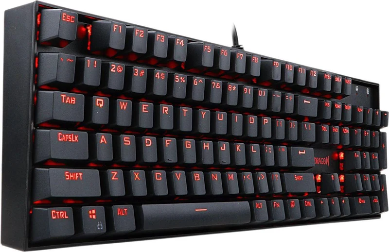 Redragon Mitra Mechanical Gaming Keyboard (Dust-Proof Blue, Dust-Proof Red) (K551-1)