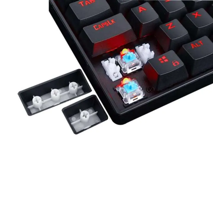 Redragon Mitra Mechanical Gaming Keyboard (Dust-Proof Blue, Dust-Proof Red) (K551-1)
