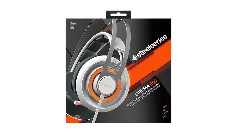 Steelseries Siberia 650 White Gaming Headset (PN51192)
