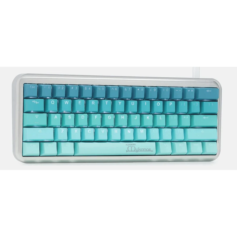 Taihao Double Shot PBT Backlit Cubic Keycaps Set For Cherry MX Switch (142-Keys) (Mykonos) (T22RB602)