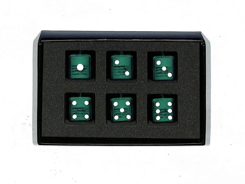 Taihao Double Shot ABS-Cubic Novelty Backlit Keycaps Set For Cherry MX Switch (6-Keys) (Green) (T01GN101)