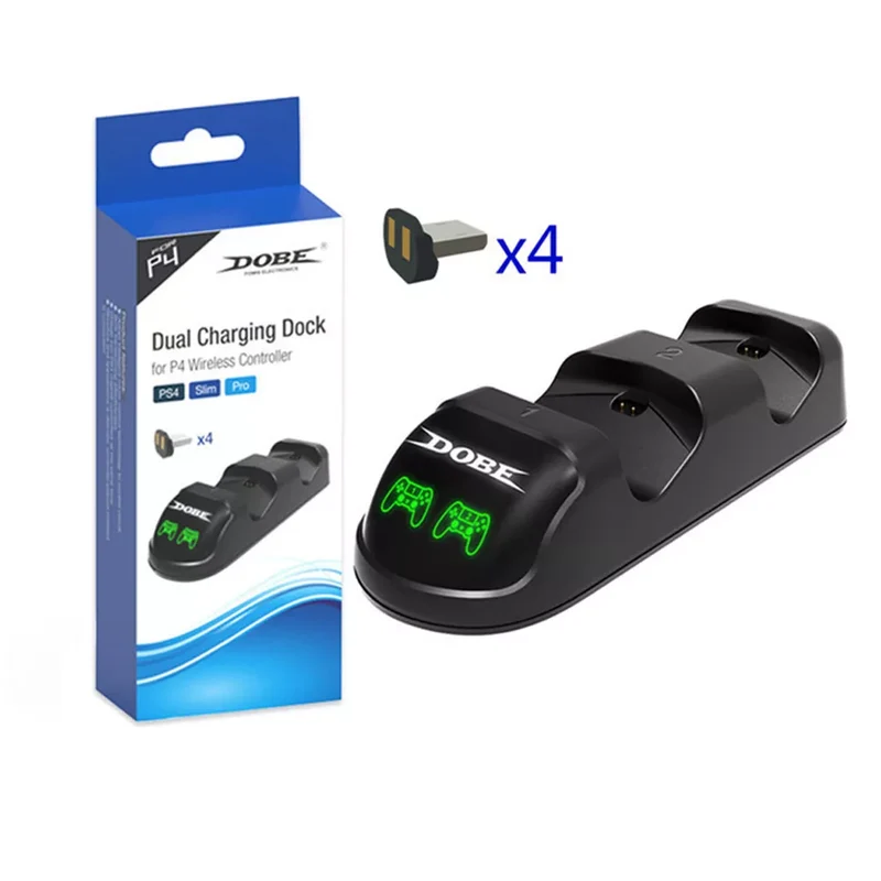 Ps4 Dobe Dual Charging Dock For P4 Wireless Controller (PS4/Slim/Pro) TP4-1877